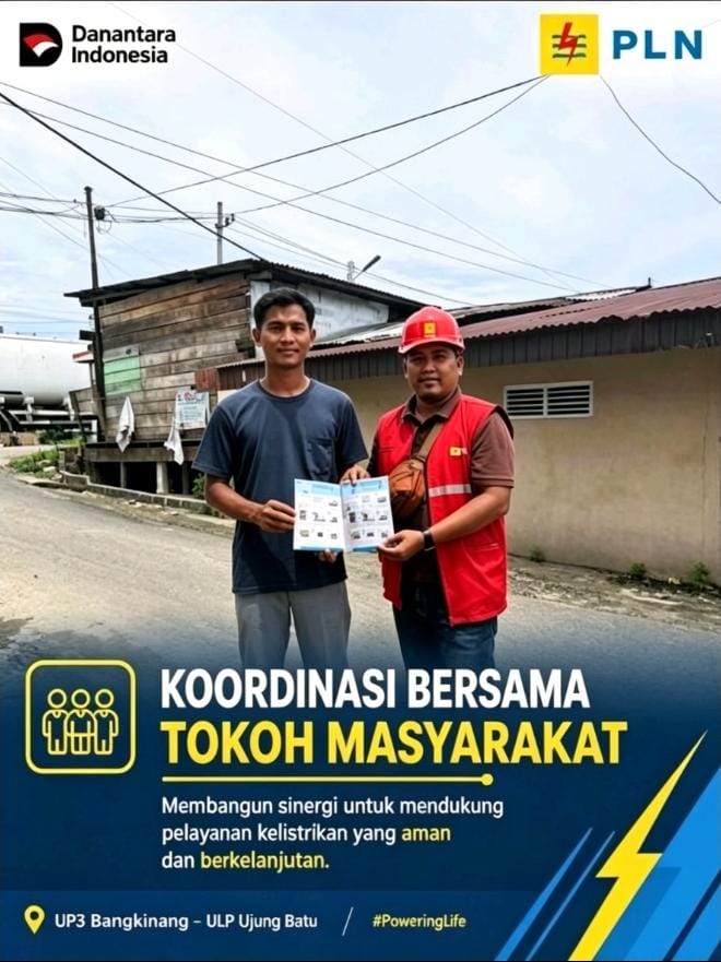 Poster pemberitahuan pemeliharaan jaringan