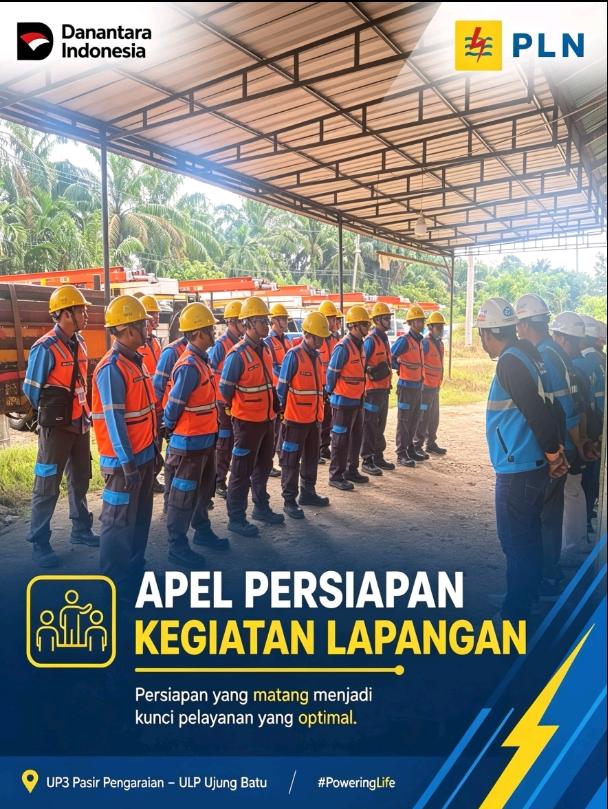 Poster pemberitahuan pemeliharaan jaringan